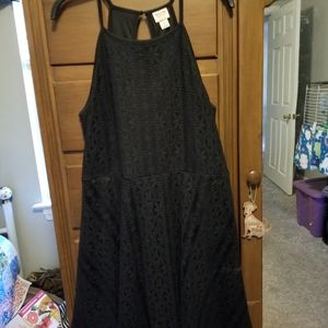 Mossimo (Target) Black Lace Dress